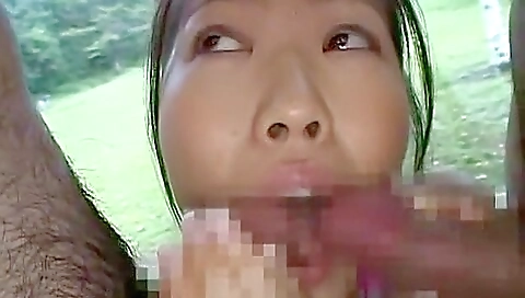 Mih mingoka asian chick gets creampied