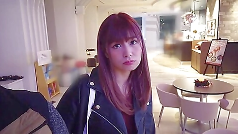 Asian girl with a big cock and getting